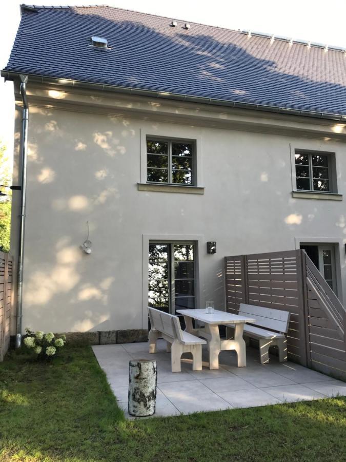 Farmhouse Eckartsberg Im Zittauer Gebirge - Gemuetliche Und Moderne Ferienwohnungen Mit Terrasse מראה חיצוני תמונה